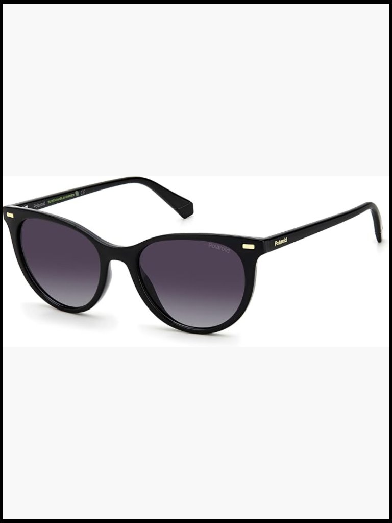 Polarized Cat Eye Sunglasses With Uv Protection & Case